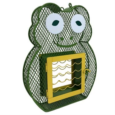 Heath Frog Cage Feeder Holds 2 Suet Cakes & 2# of Seed — photo 1 of 2