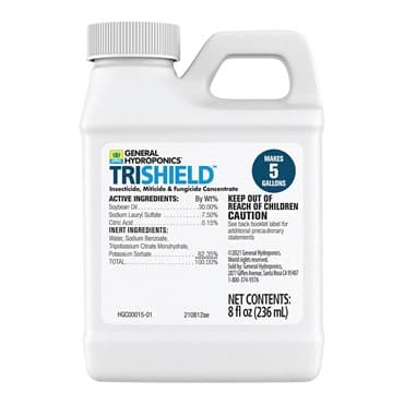General Hydroponics 8oz TriShield Insecticide / Miticide / Fungicide Concentrate (12/CS) — photo 1 of 2