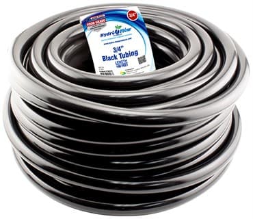Hydro Flow 100ft Roll Vinyl Tubing Black 3/4in ID 1in OD (32/PL) — photo 1 of 2