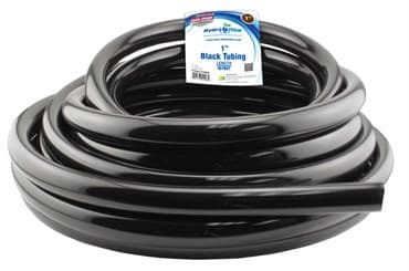 Hydro Flow 50ft Roll Vinyl Tubing Black 1in ID 1.25in OD (36/PL) — photo 1 of 2