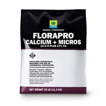 General Hydroponics 25# FloraPro Calcium + Micros 14-0-0 + 17% Ca (80/PL) — photo 1 of 2