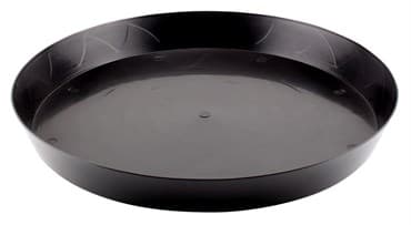 Gro Pro 16in Heavy Duty Saucer Black (35/CS) — photo 1 of 2
