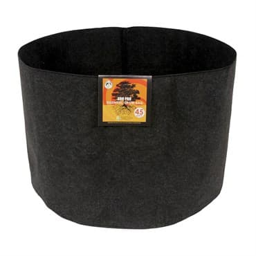 Gro Pro 45gal Essential Grow Bag Round Fabric Pot Black (25/CS) — photo 1 of 2