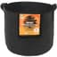 Gro Pro 5gal Essential Grow Bag Round Fabric Pot w/ Handles Black (90/CS) — thumbnail 1 of 2
