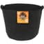 Gro Pro 10gal Essential Grow Bag Round Fabric Pot w/ Handles Black (60/CS) — thumbnail 1 of 2
