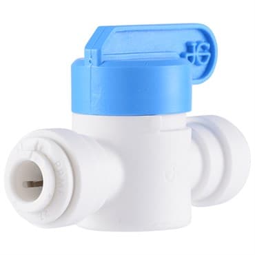 John Guest 1/4in QC Inline Shut Off Valve (10/PK) — photo 1 of 2