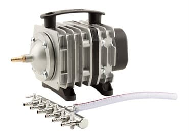 EcoPlus Commercial Air 3 Air Pump 35 Watt Single Outlet 1030 GPH (12/CS) — photo 1 of 2
