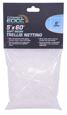 Grower's Edge 5ft x 60ft Soft Mesh Trellis Netting w/ 6in Squares (9/CS) — photo 1 of 2