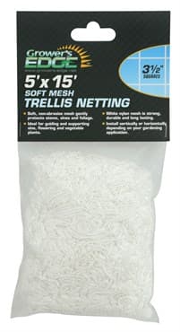 Grower's Edge 5ft x 15ft Soft Mesh Trellis Netting w/ 3.5in Squares (12/CS) — photo 1 of 2