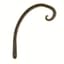 Hookery 8" Curved Hanger W/ Downturned Hook — thumbnail 1 of 2