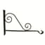 Hookery 18" Heavy Duty Forged Hanger With Scroll — thumbnail 1 of 2
