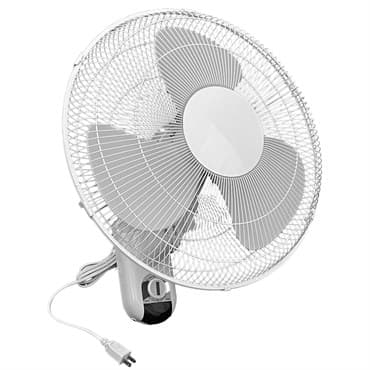 Hort2O 16" Wall Mount 3 Speed Oscillating Fan — photo 1 of 2