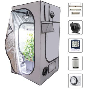 Hort2O 4'x4'x6'7" Grow Tent Kit — photo 1 of 2