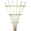 Heritage Wood 8' Fan Trellis — thumbnail 1 of 2