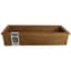Heritage Wood Planter Box 8.5"x24" Stained Walnut — thumbnail 1 of 2