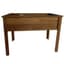 Heritage Wood Planter Box w/ Legs 18"x36"x28" Stained Walnut — thumbnail 1 of 2