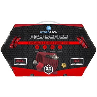 Hydrotech 3/4"x200' ProSeries Expandable Max-Flow Hose Red — photo 1 of 2