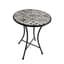 Innova Bella Blue Mosaic Table Steel Frame — thumbnail 1 of 2