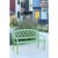 Innova Salem Steel Bench Urban Green — thumbnail 1 of 2