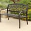 Innova Spring Leave Steel Bench Bronze — thumbnail 1 of 2