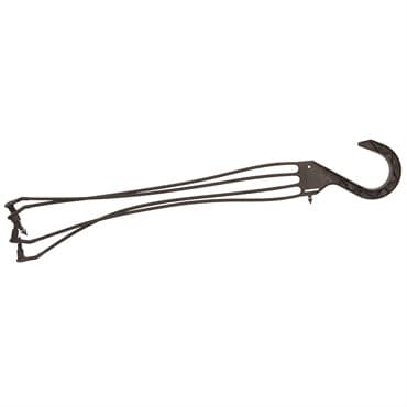 ITML 4-STRAND PLASTIC FIBERGROW HANGER BROWN W TAG BARB 24/BG — photo 1 of 2