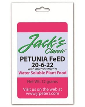 Jacks Classic 350ct Pack Petunia 20-6-22 Samples — photo 1 of 2