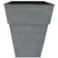HC 13" Avino Square Planter Oxidized Black Listo — thumbnail 1 of 2