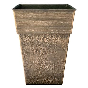 HC 13" Avino Square Planter Celtic Bronze Listo — photo 1 of 2