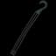 Landmark 19.00 Long Clip Plastic hanger 3 Strand Green 50 Per Bag — thumbnail 1 of 2