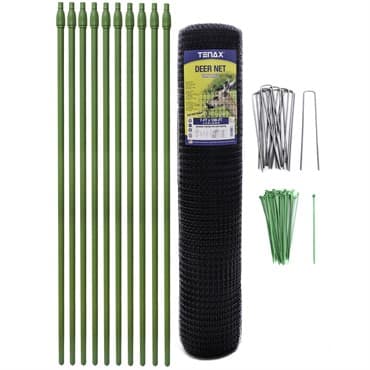 Tenax 7'x100' Deer Fence Kit w/ Poles .63"x.75 Mesh — photo 1 of 2