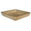 Michael Carr 15.7" Square Saucer Brown Cream — thumbnail 1 of 2