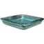 Michael Carr 15.7" Square Saucer Falling Green — thumbnail 1 of 2