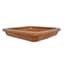 Michael Carr 11.8" Glazed Square Saucer Matte Honey — thumbnail 1 of 2