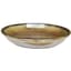 Michael Carr 9.8" Flared Round Saucer Brown Cream — thumbnail 1 of 2