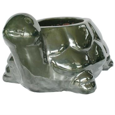 MCarr 13.4" Turtle Planter Falling Green — photo 1 of 2