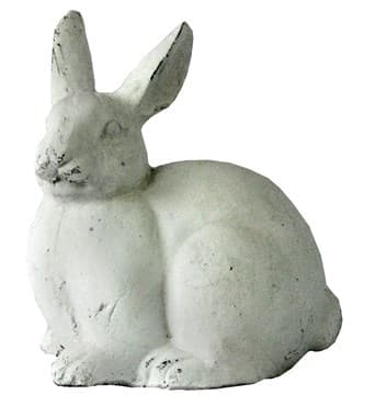 MCarr Large Rabbit Antique White — photo 1 of 2