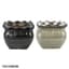 MCarr 4PC 7.5" Self Water Scallop Pot Mixed Asst — thumbnail 1 of 2