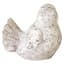 MCarr 8.1" Bird W/Tail Feathers Antique White — thumbnail 1 of 2
