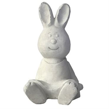 MCarr 9.3" Smiling Rabbit White — photo 1 of 2
