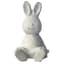 MCarr 9.3" Smiling Rabbit White — thumbnail 1 of 2
