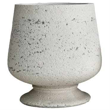 MCarr 16pc Ficonstone Short Snifter Urn Planter Pallet Ivory — photo 1 of 2