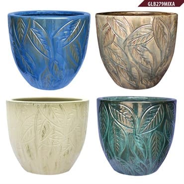 MCarr 32pc Round Leaf Planter Pallet Mixed Colors — photo 1 of 2