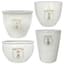 MCarr 26PC Pineapple Pltr Plt Scraped White — thumbnail 1 of 2