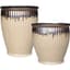 MCarr 30pc Ribbed Planter Pallet Gold Yellow Cream — thumbnail 1 of 2