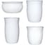 MCarr 26pc Hourglass Smooth Planter Pallet Assortment White — thumbnail 1 of 2