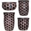 MCarr 26pc Glazed Hourglass Smooth Planter Pallet Assortment Antique Glossy Black — thumbnail 1 of 2