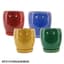 MCarr 4PC Round Egg Pot W/Saucer Set Mix Colors — thumbnail 1 of 2