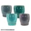 MCarr 8PC Round Egg Pot W/Saucer Mix Colors — thumbnail 1 of 2