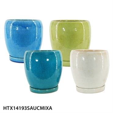 MCarr 16PC Egg Pot W/Sau Set Mixed Colors — photo 1 of 2