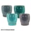 MCarr 16PC Round Egg Pot W/Saucer Mix Colors — thumbnail 1 of 2